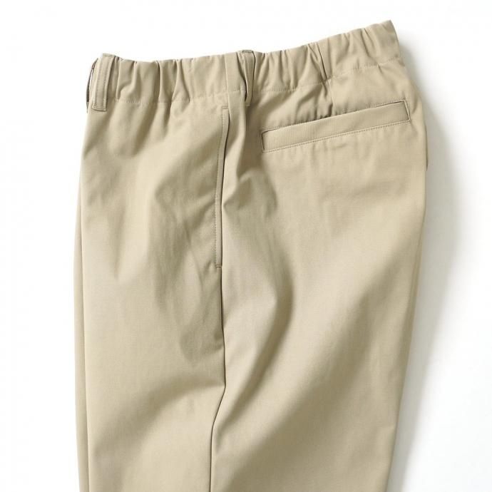 184802519 STILL BY HAND スティルバイハンド / PT05251 - KHAKI BEIGE コットン/ポリエステル 強撚ツイルパンツ<img class='new_mark_img2' src='https://img.shop-pro.jp/img/new/icons47.gif' style='border:none;display:inline;margin:0px;padding:0px;width:auto;' /> 02