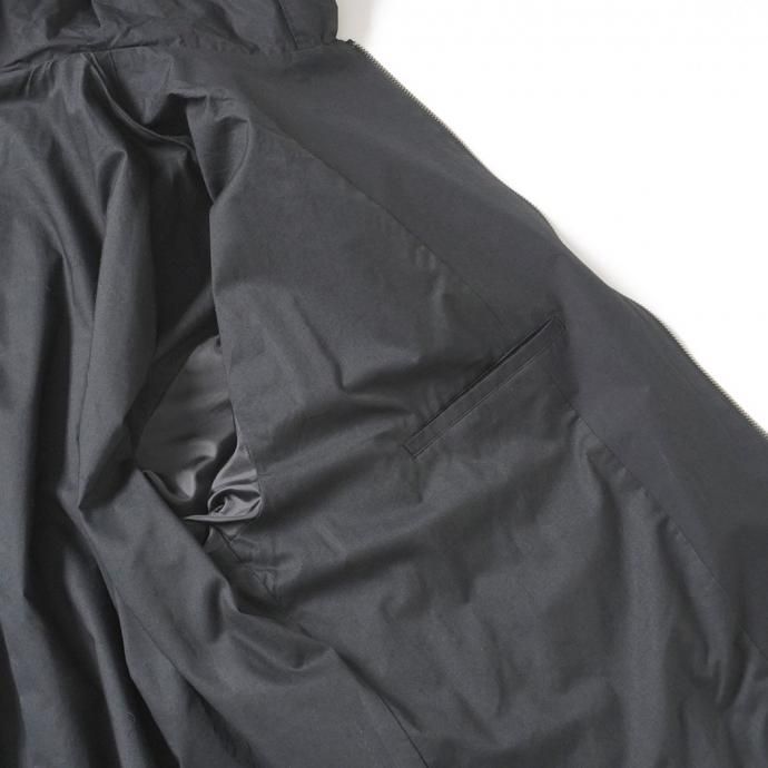 184803272 STILL BY HAND スティルバイハンド / BL04251 - INK BLACK シリコンコーティング素材 フーデッドコート<img class='new_mark_img2' src='https://img.shop-pro.jp/img/new/icons47.gif' style='border:none;display:inline;margin:0px;padding:0px;width:auto;' /> 02