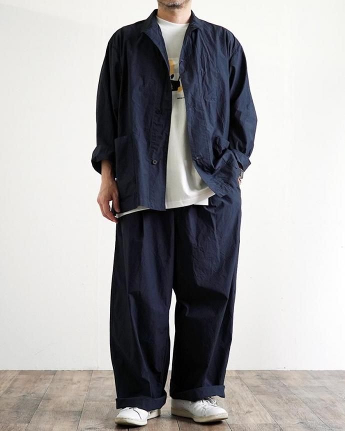 186072217 STILL BY HAND ƥХϥ / PT06252 - DARK NAVY ץ饤Ǻ 磻ɥѥ<img class='new_mark_img2' src='https://img.shop-pro.jp/img/new/icons47.gif' style='border:none;display:inline;margin:0px;padding:0px;width:auto;' /> 02