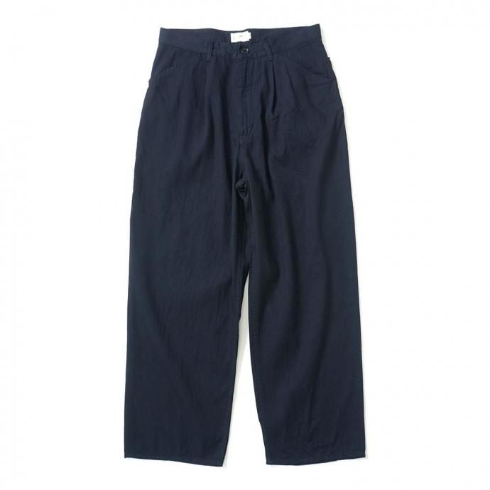 186177341 STILL BY HAND スティルバイハンド / DN01252 - BLACK NAVY 5.5オンス デニムパンツ 01
