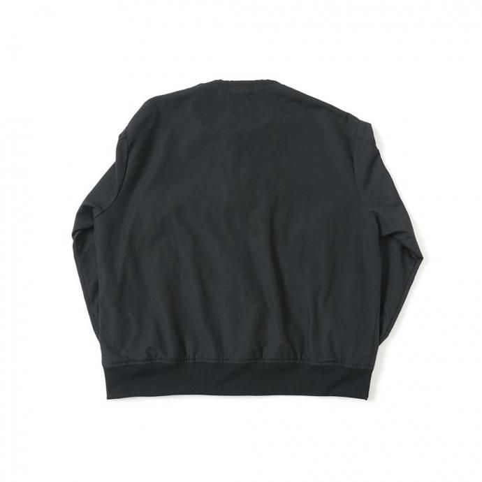 186281095 oddment / TACTICAL RIPSTOP JKT - Black フィールドジャケット リメイクノーカラーブルゾン 02