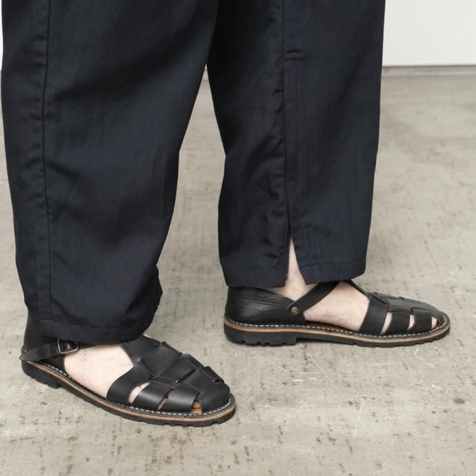 186298795 STILL BY HAND スティルバイハンド / PT03252 - DARK NAVY ポリエステル/レーヨン/リネン トレーニングパンツ 02