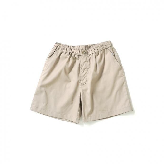 186323075 ALL AMERICAN KHAKIS / Charlie's Sea Island Poplin Shorts - Khaki ポプリンショーツ 01