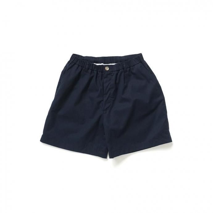 186323159 ALL AMERICAN KHAKIS / Charlie's Sea Island Poplin Shorts - Navy ポプリンショーツ 01