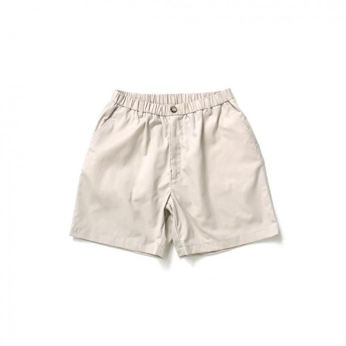186323175 ALL AMERICAN KHAKIS / Charlie's Sea Island Poplin Shorts - Stone ポプリンショーツ 01