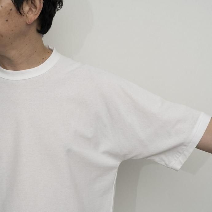 186368002 STILL BY HAND スティルバイハンド / CS01252 - DARK OLIVE ドルマンスリーブ 半袖Tシャツ 02