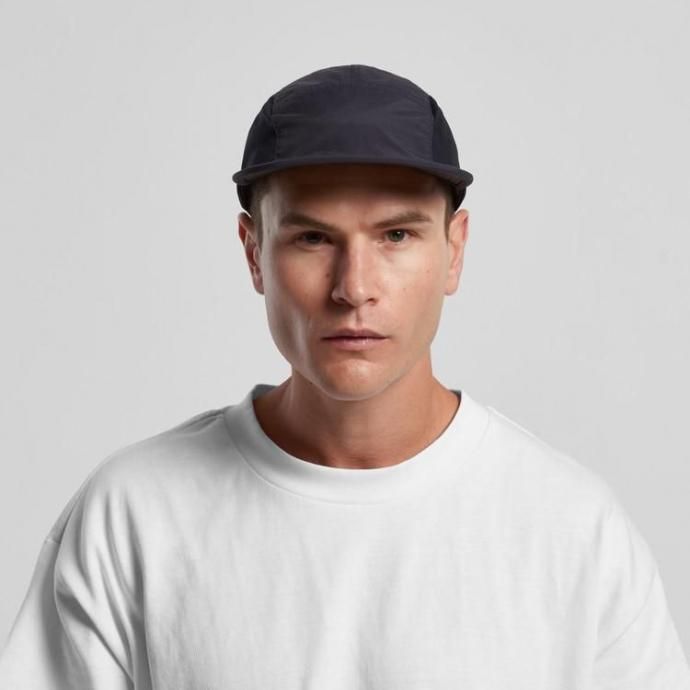 186409415 AS Colour / Active Finn Cap - Ecru サイドメッシュ ナイロン5パネルキャップ エクリュ 02