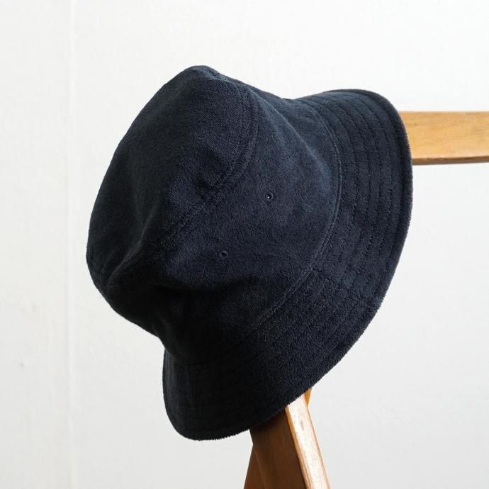 186409492 AS Colour / Terry Bucket Hat - Navy テリー バケットハット ネイビー パイル素材 02