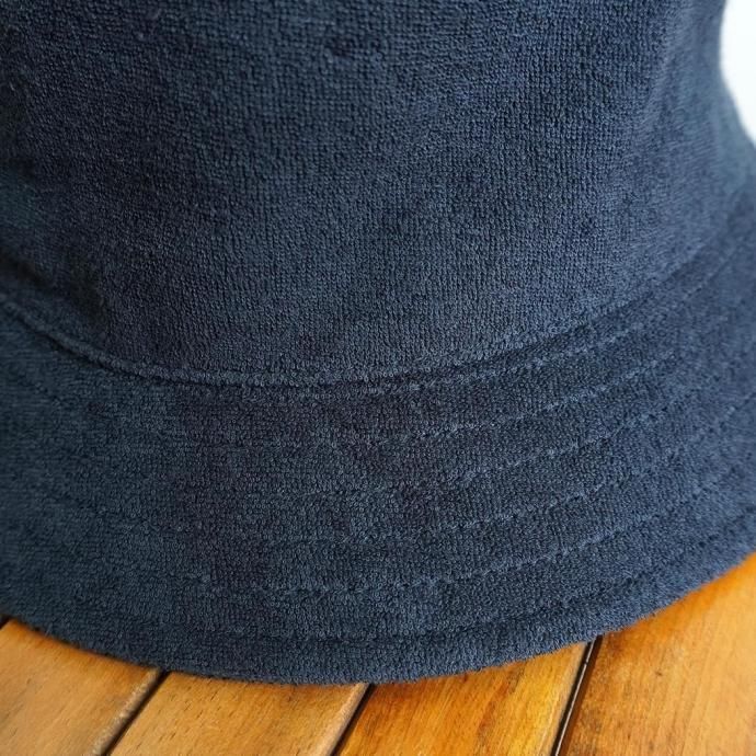 186409492 AS Colour / Terry Bucket Hat - Navy テリー バケットハット ネイビー パイル素材 02