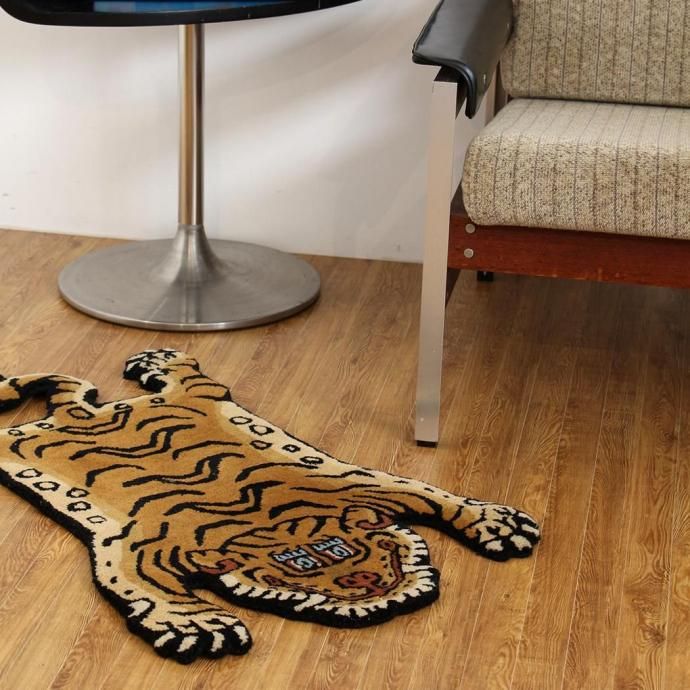 186639442 Tibetan Tiger Rug チベタンタイガーラグ DTTR-01 SSサイズ 02