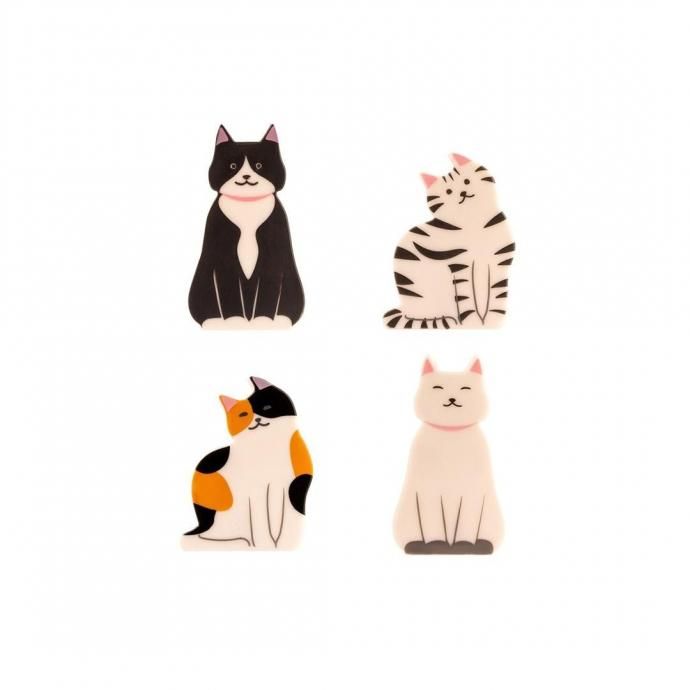 186687849 KIKKERLAND / Kitty Bag Clips Set of 4 キティ バッグクリップ 02