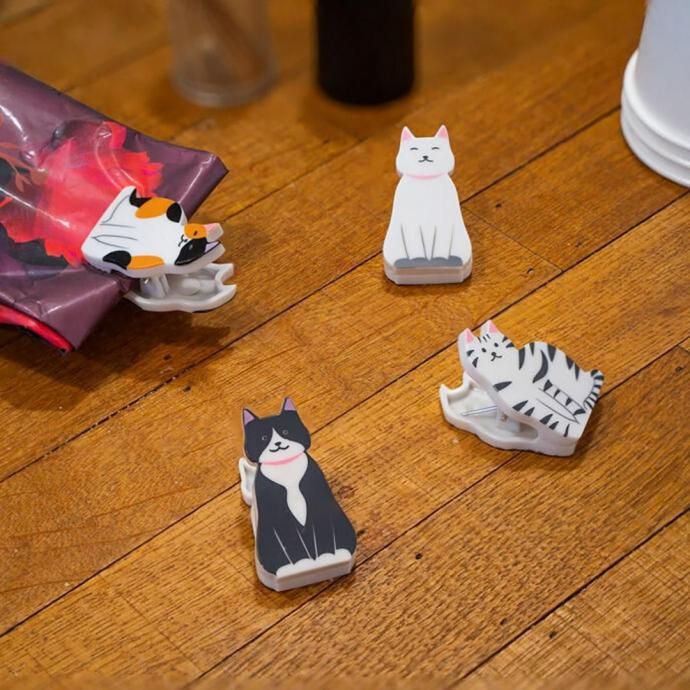 186687849 KIKKERLAND / Kitty Bag Clips Set of 4 キティ バッグクリップ 02