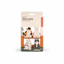 KIKKERLAND / Kitty Bag Clips Set of 4 ƥ Хåå