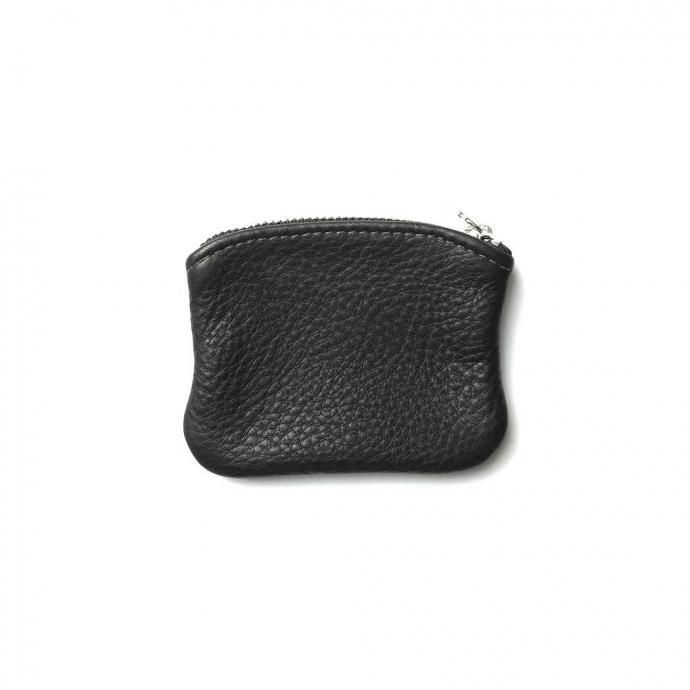 MOONSHINE LEATHER COMPANY / 4-inch Zippered Pouch - Chocolate ムーンシャインレザーカンパニー ジッパー付きポーチ 4インチ ブラウン 02