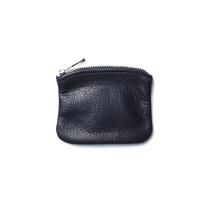 MOONSHINE LEATHER COMPANY / 4-inch Zippered Pouch - Navy ࡼ󥷥㥤쥶ѥˡ åѡդݡ 4 ͥӡ