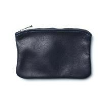 MOONSHINE LEATHER COMPANY / 6-inch Zippered Pouch - Navy ࡼ󥷥㥤쥶ѥˡ åѡդݡ 6 ͥӡ