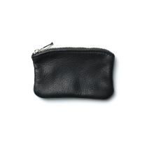MOONSHINE LEATHER COMPANY / 5-inch Zippered Pouch - Black ࡼ󥷥㥤쥶ѥˡ åѡդݡ 5 ֥å