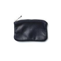 MOONSHINE LEATHER COMPANY / 5-inch Zippered Pouch - Navy ࡼ󥷥㥤쥶ѥˡ åѡդݡ 5 ͥӡ