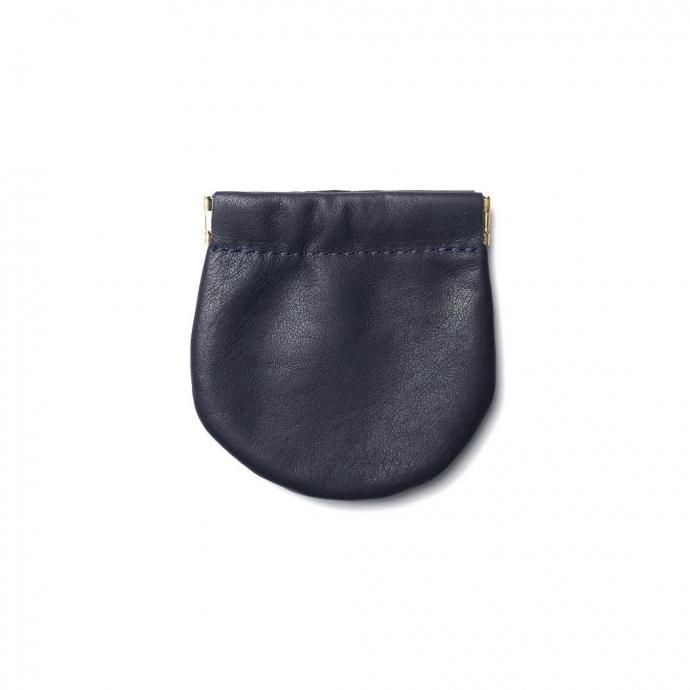 MOONSHINE LEATHER COMPANY / Pop Coin Pouch Large - Navy ムーンシャインレザーカンパニー ポップコインポーチ ネイビー 01