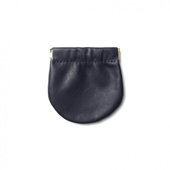 MOONSHINE LEATHER COMPANY / Pop Coin Pouch Large - Navy ムーンシャインレザーカンパニー ポップコインポーチ ネイビー 02