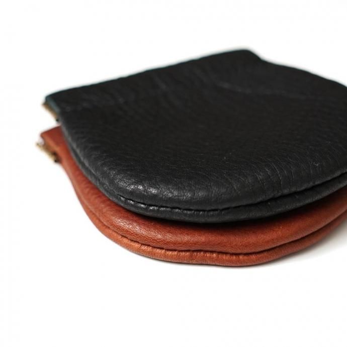 MOONSHINE LEATHER COMPANY / Pop Coin Pouch Large - Navy ムーンシャインレザーカンパニー ポップコインポーチ ネイビー 02