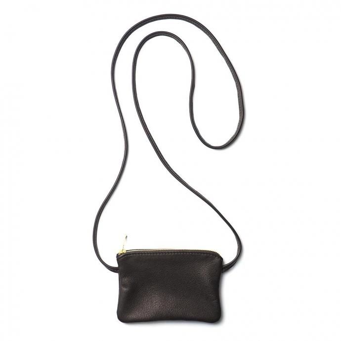 186883019 MOONSHINE LEATHER COMPANY / 6inch Zippered Pouch w/52in Leather Code - Chocolate ムーンシャインレザー ショルダーポーチ<img class='new_mark_img2' src='https://img.shop-pro.jp/img/new/icons47.gif' style='border:none;display:inline;margin:0px;padding:0px;width:auto;' /> 01