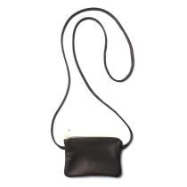 MOONSHINE LEATHER COMPANY / 6inch Zippered Pouch w/52in Leather Code - Chocolate ࡼ󥷥㥤쥶 ݡ