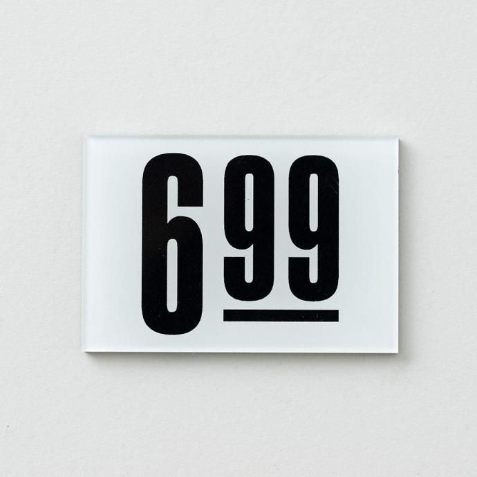 186918504 CANDY DESIGN & WORKS / Analog Hunter Price Tag Magnet CS-03 マグネットプレート 4個セット 02