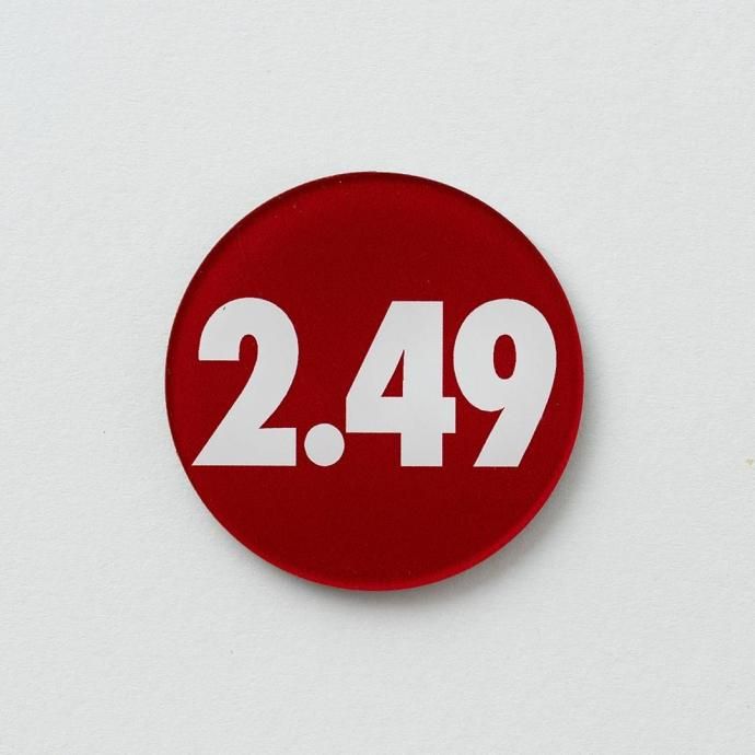 186918504 CANDY DESIGN & WORKS / Analog Hunter Price Tag Magnet CS-03  ޥͥåȥץ졼 4ĥå 02