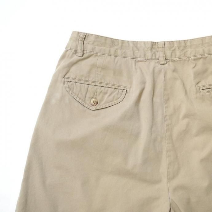 187192694 USED / POLO GOLF CLASSIC GOLF SHORT ポロゴルフ チノショーツ カーキ 32 02