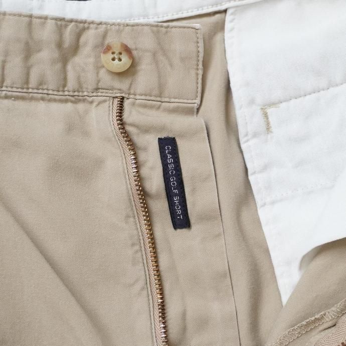 187192694 USED / POLO GOLF CLASSIC GOLF SHORT ポロゴルフ チノショーツ カーキ 32 02