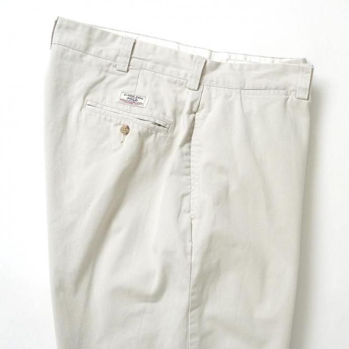 187196025 USED / Polo Ralph Lauren PHILIP PANT ポロチノ ストーン 38/30<img class='new_mark_img2' src='https://img.shop-pro.jp/img/new/icons47.gif' style='border:none;display:inline;margin:0px;padding:0px;width:auto;' /> 02