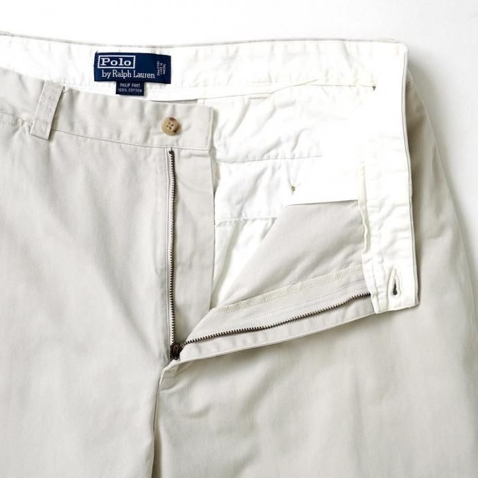 187196025 USED / Polo Ralph Lauren PHILIP PANT ポロチノ ストーン 38/30<img class='new_mark_img2' src='https://img.shop-pro.jp/img/new/icons47.gif' style='border:none;display:inline;margin:0px;padding:0px;width:auto;' /> 02
