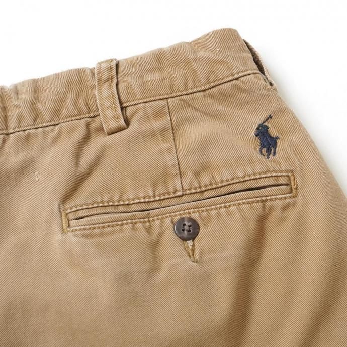 187196178 USED / Polo Ralph Lauren ETHAN PANT ポロチノ ライトブラウン 34/34 02