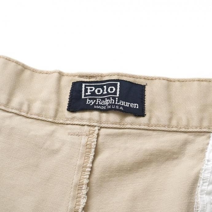 187196525 USED / Polo Ralph Lauren POLO CHINO Made in USA ポロチノ カーキ 38/34 02