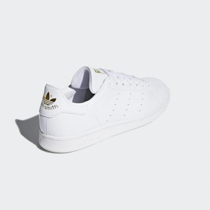 adidas / STAN SMITH アディダス スタンスミス クラウドホワイト/クラウドホワイト/ゴールドメタリック F36575 02