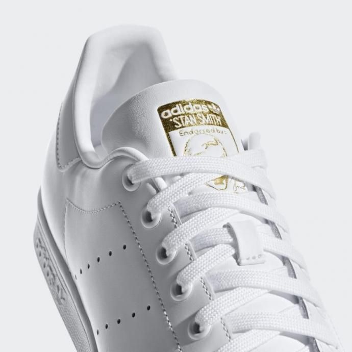 adidas / STAN SMITH アディダス スタンスミス クラウドホワイト/クラウドホワイト/ゴールドメタリック F36575 02