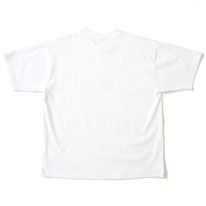 187305327 COTTON PAN / 夏休み(朝日) 半袖Tシャツ - WHITE ホワイト 02