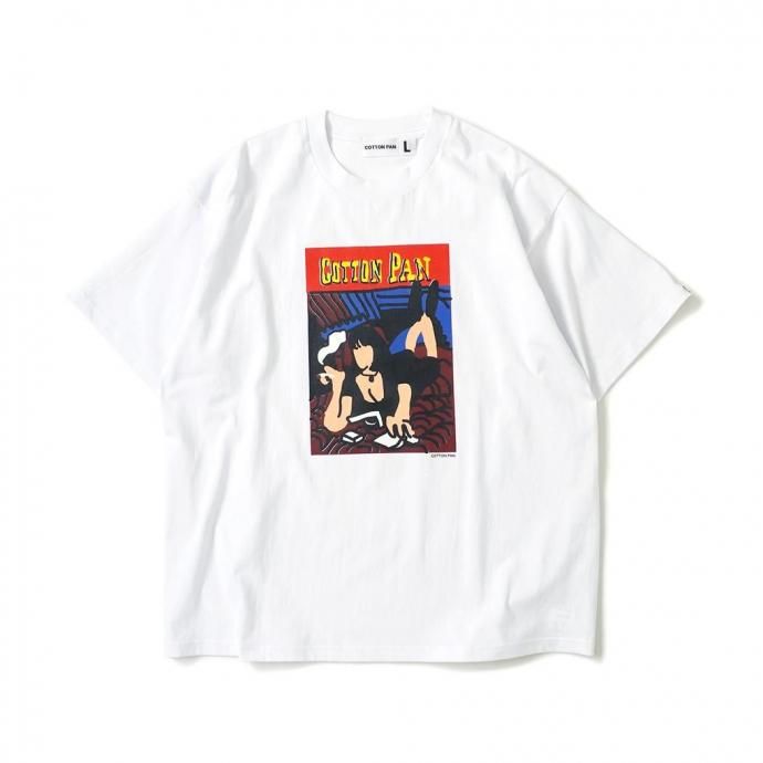 187305388 COTTON PAN / PF 半袖Tシャツ - WHITE ホワイト 01