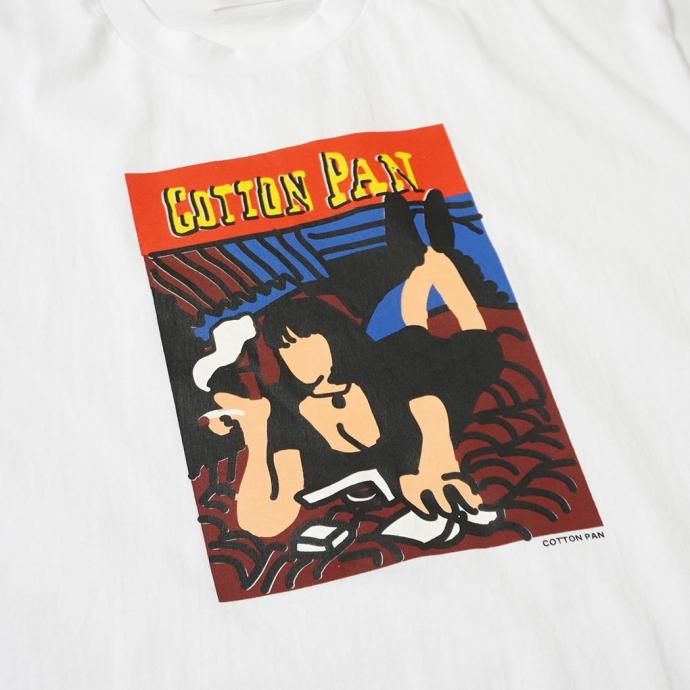 187305388 COTTON PAN / PF 半袖Tシャツ - WHITE ホワイト 02