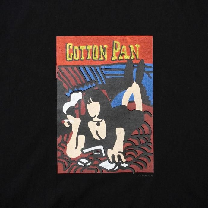 187305624 COTTON PAN / PF 半袖Tシャツ - BLACK ブラック 02