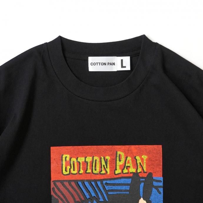 187305624 COTTON PAN / PF 半袖Tシャツ - BLACK ブラック 02