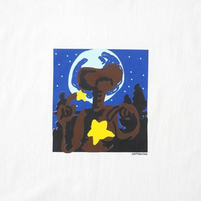 187305657 COTTON PAN / ET 半袖Tシャツ - WHITE ホワイト 02