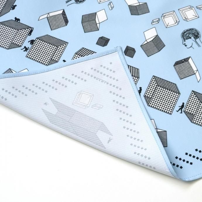 187359178 O-  / BANDANA O-S-27 Х - Saxe Blue å֥롼 02