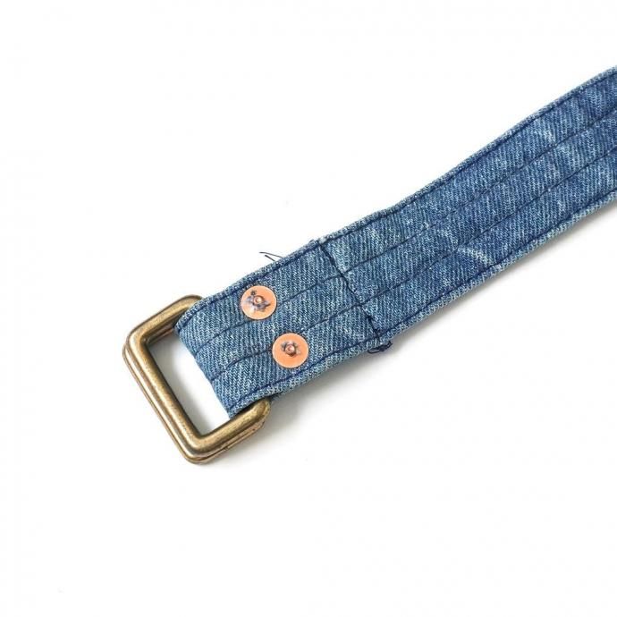 187450628 Hexico / CUSTOM W RING BELT - USED 501 MADE IN U.S.A. ᥤǥ˥٥ 02 02
