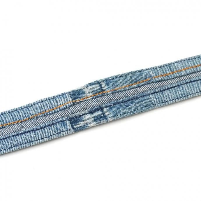 187450716 Hexico / CUSTOM W RING BELT - USED 501 MADE IN U.S.A. リメイクデニムベルト 03 02