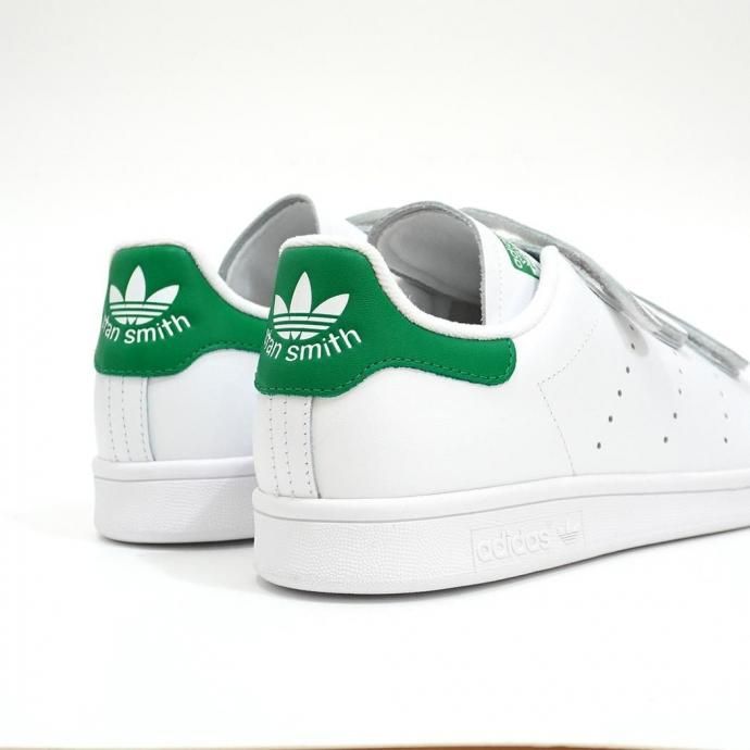 187461016 adidas / STAN SMITH CF アディダス スタンスミス コンフォート Cloud White / Cloud White / Green S75187 02