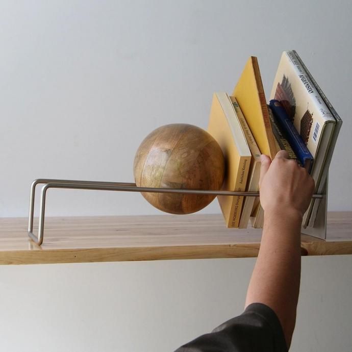 187692160 Slope Bookend - Silver ץ֥å С 02