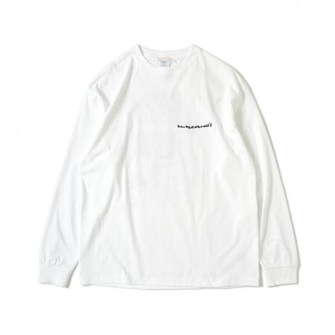 187802622 INNAT / TREE & HOUSE LS TEE - White 󥰥꡼T ۥ磻 INNAT08-C03 02