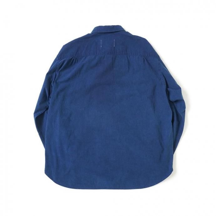 187807243 INNAT / HAND-DYED LOOSE BOX SHIRT - Indigo ǥ 롼ܥå INNAT08-S02B 02